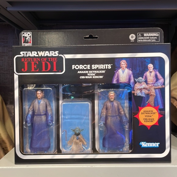 Star Wars Return of the Jedi 40th- Force Spirits Action Figure- The Black Series - Picture 1 of 2